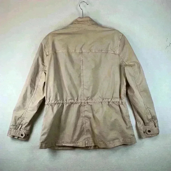 Style & Co Utility Jacket Mocha Rose Women’s Large - Picture 3 of 11